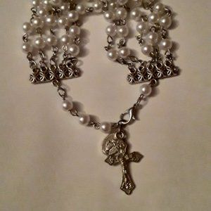 Pearl Rosary Bracelet/Anklet